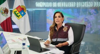 Anuncia Mara Lezama Alerta Naranja para todo Quintana Roo por huracán “Beryl”